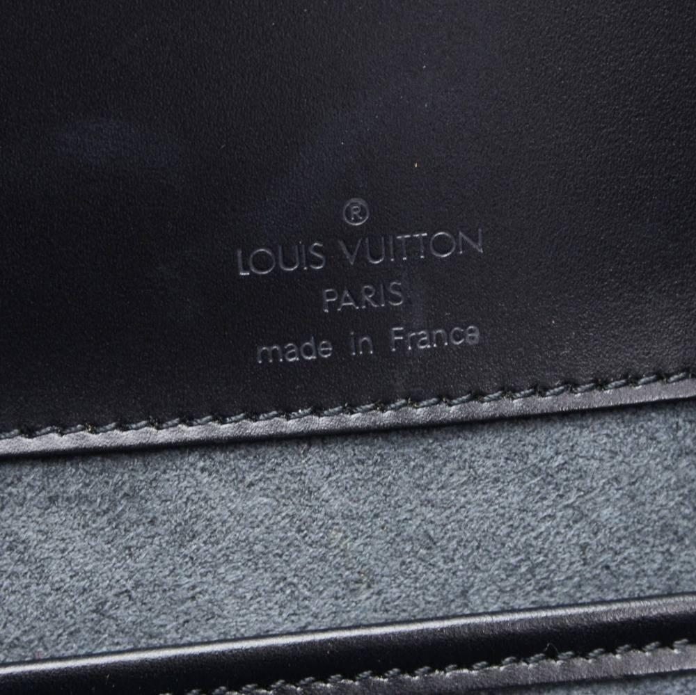 Louis Vuitton Nocturne PM Black Epi Leather Shoulder Bag  4