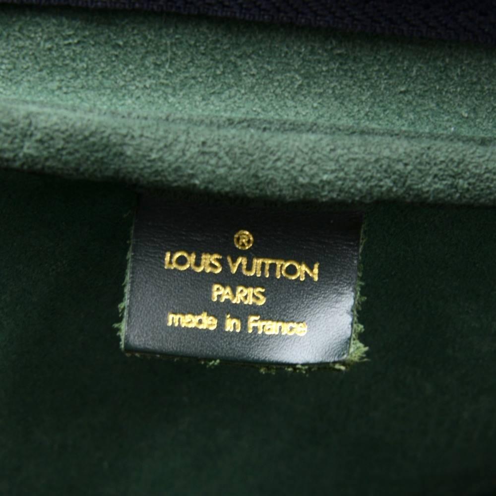 Louis Vuitton Kendall PM Dark Green Taiga Leather Travel Bag + Strap  3
