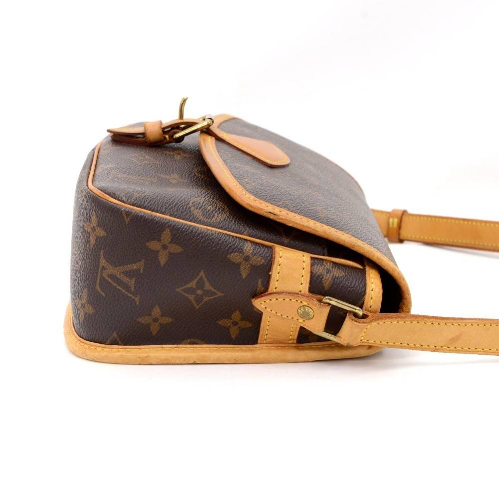 Brown Louis Vuitton Sologne Monogram Canvas Shoulder Bag 