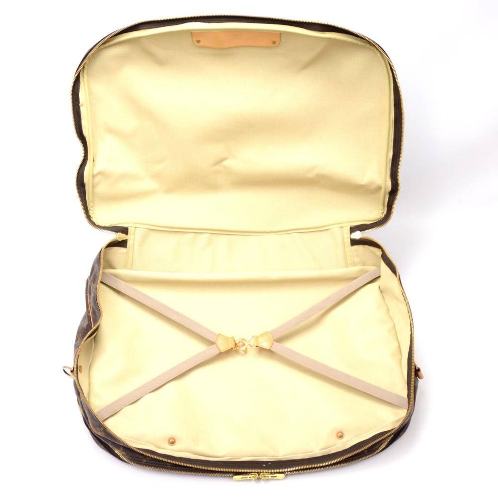 Louis Vuitton Alize 2 Poches Monogram Canvas Travel Bag + Strap  5