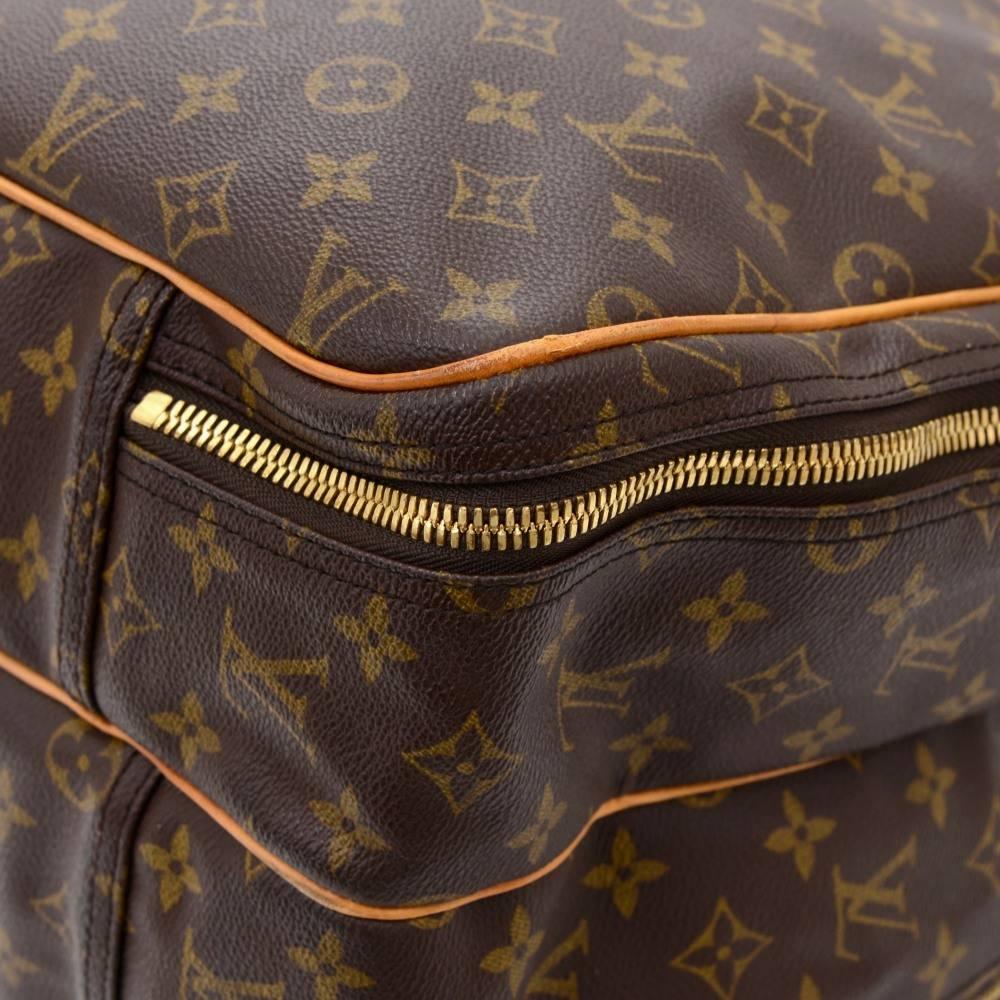 Louis Vuitton Alize 2 Poches Monogram Canvas Travel Bag + Strap  3