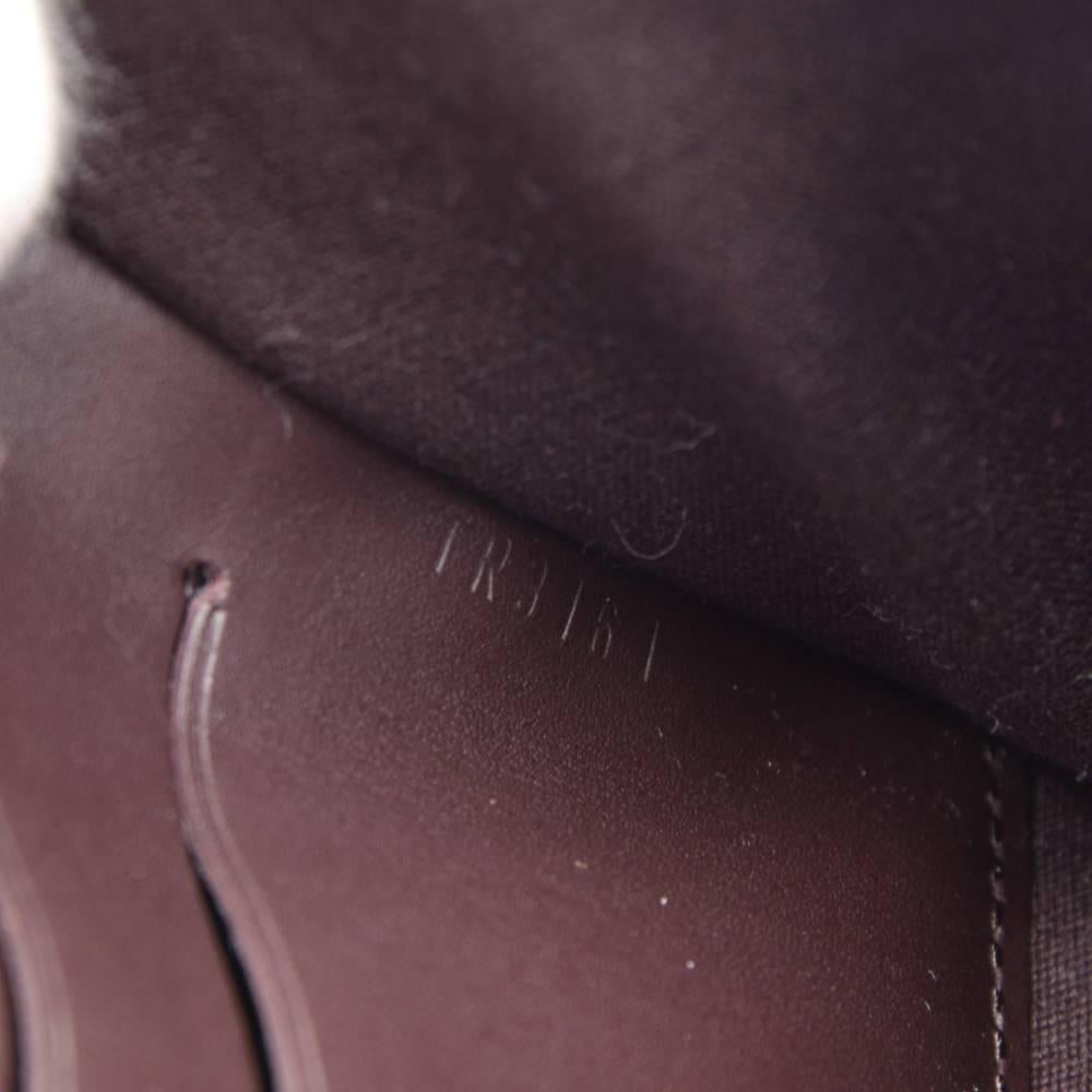 Louis Vuitton Rossmore MM Purple Amarante Fauviste Vernis Leather Hand Bag For Sale 5