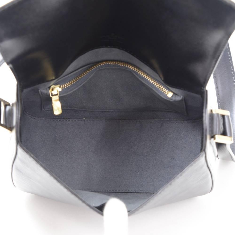 Louis Vuitton Byushi Black Epi Leather Shoulder Bag 6