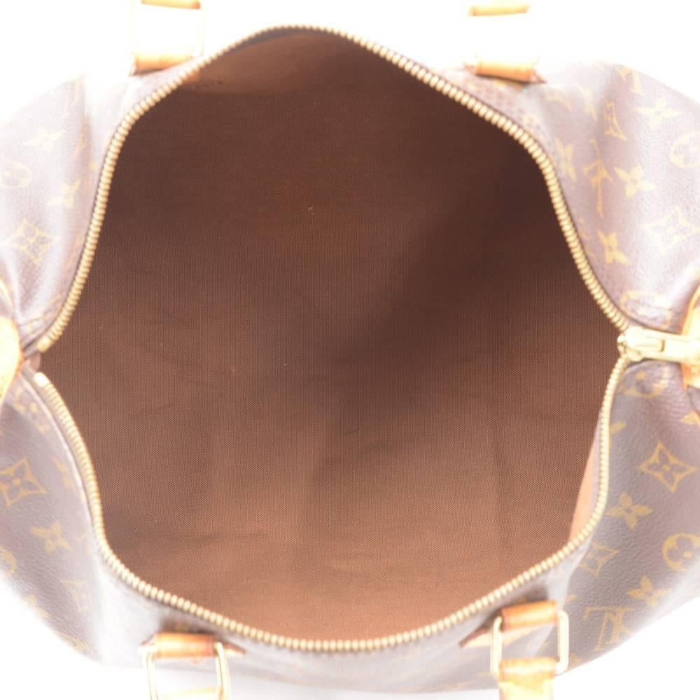 Vintage Louis Vuitton Speedy 35 Monogram Canvas City Hand Bag 3