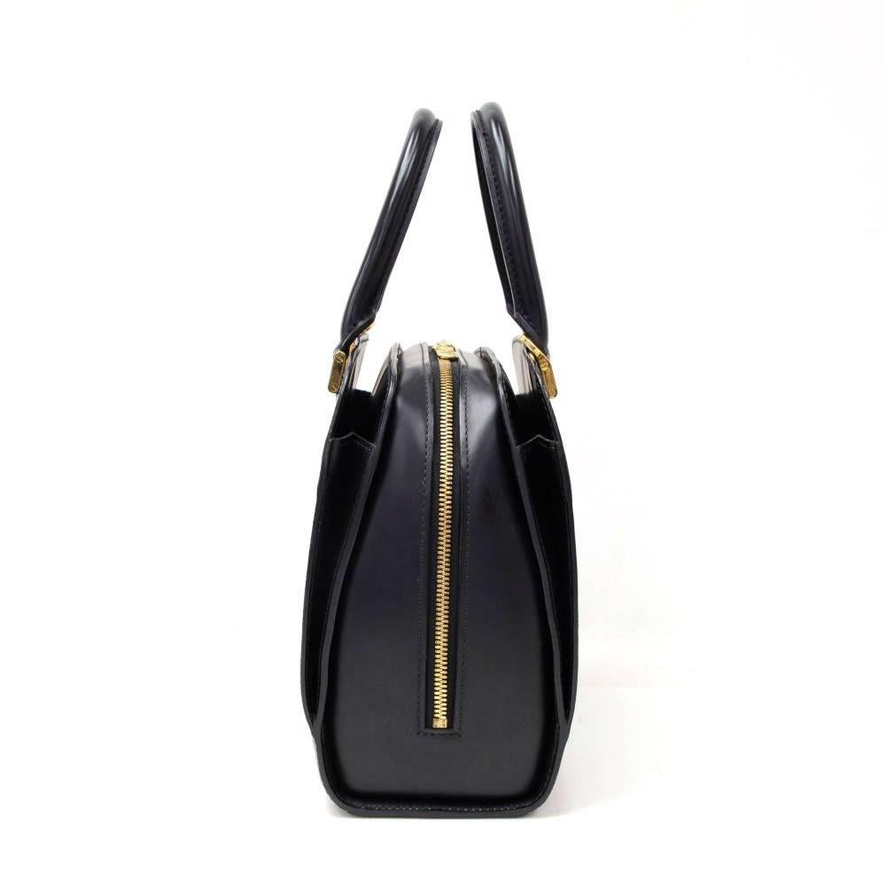 Louis Vuitton Pont Neuf Black Epi Leather Hand Bag In Good Condition In Fukuoka, Kyushu