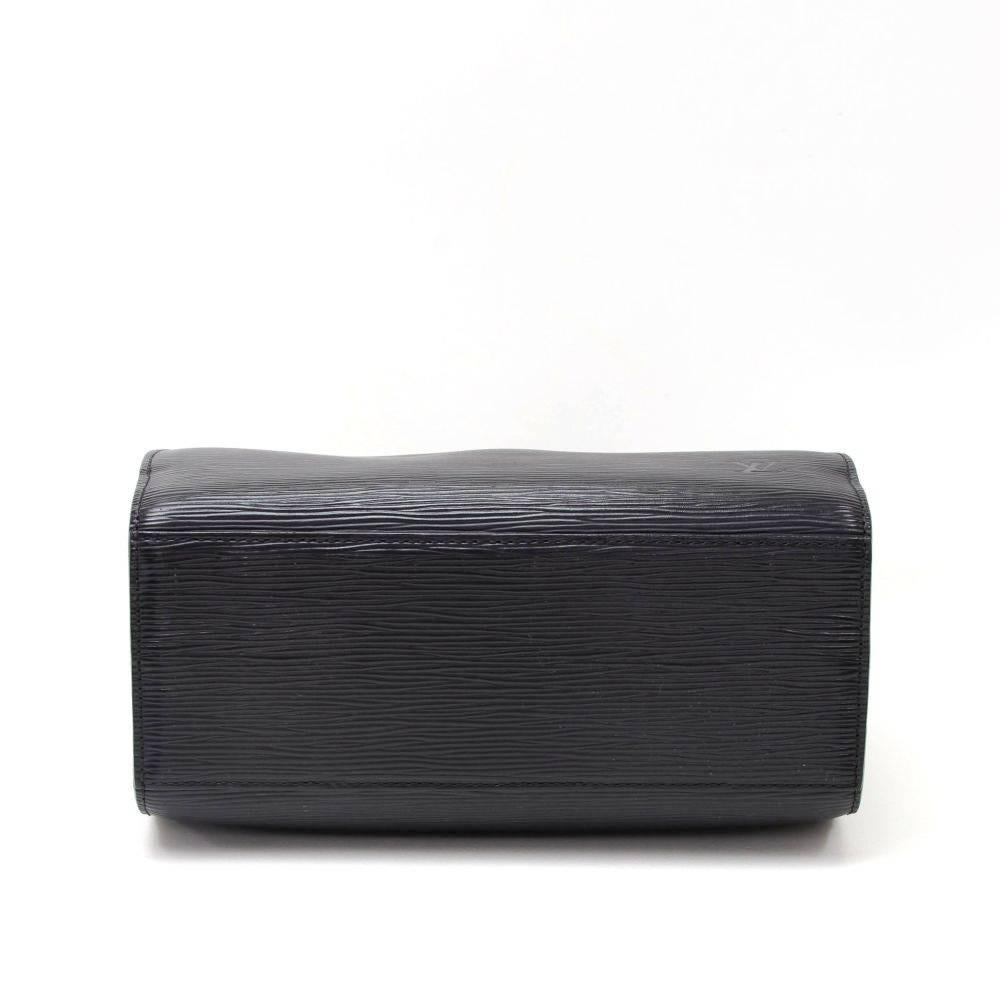 Louis Vuitton Pont Neuf Black Epi Leather Hand Bag 1