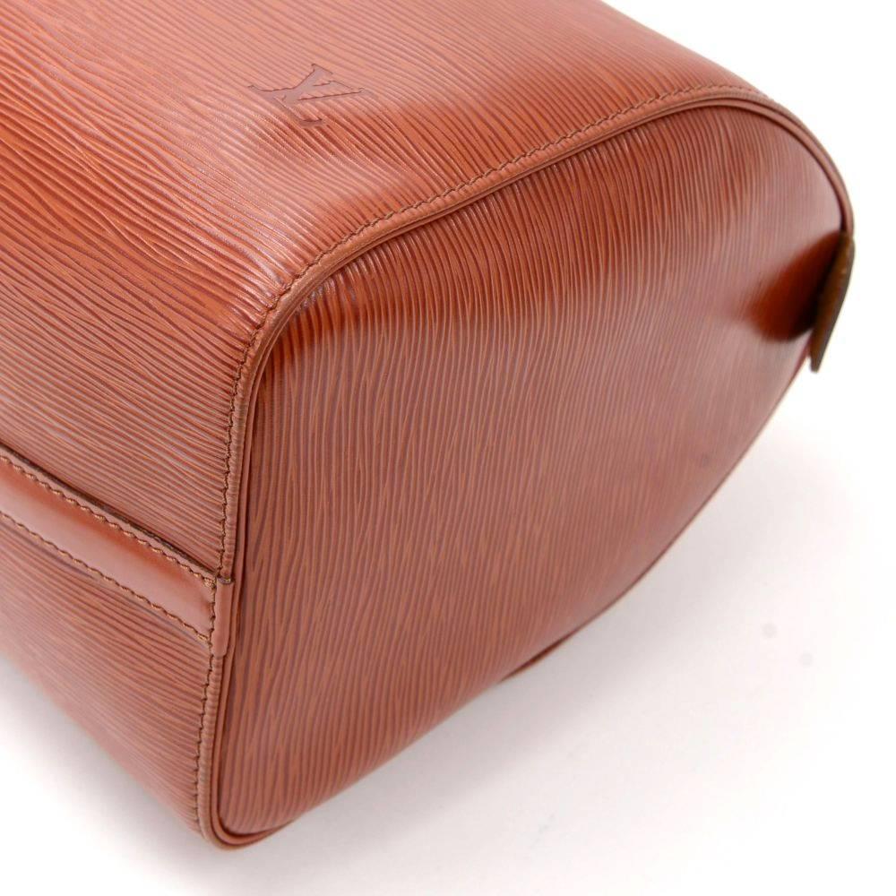 Vintage Louis Vuitton Speedy 30 Kenyan Fawn Epi Leather City Hand Bag 3