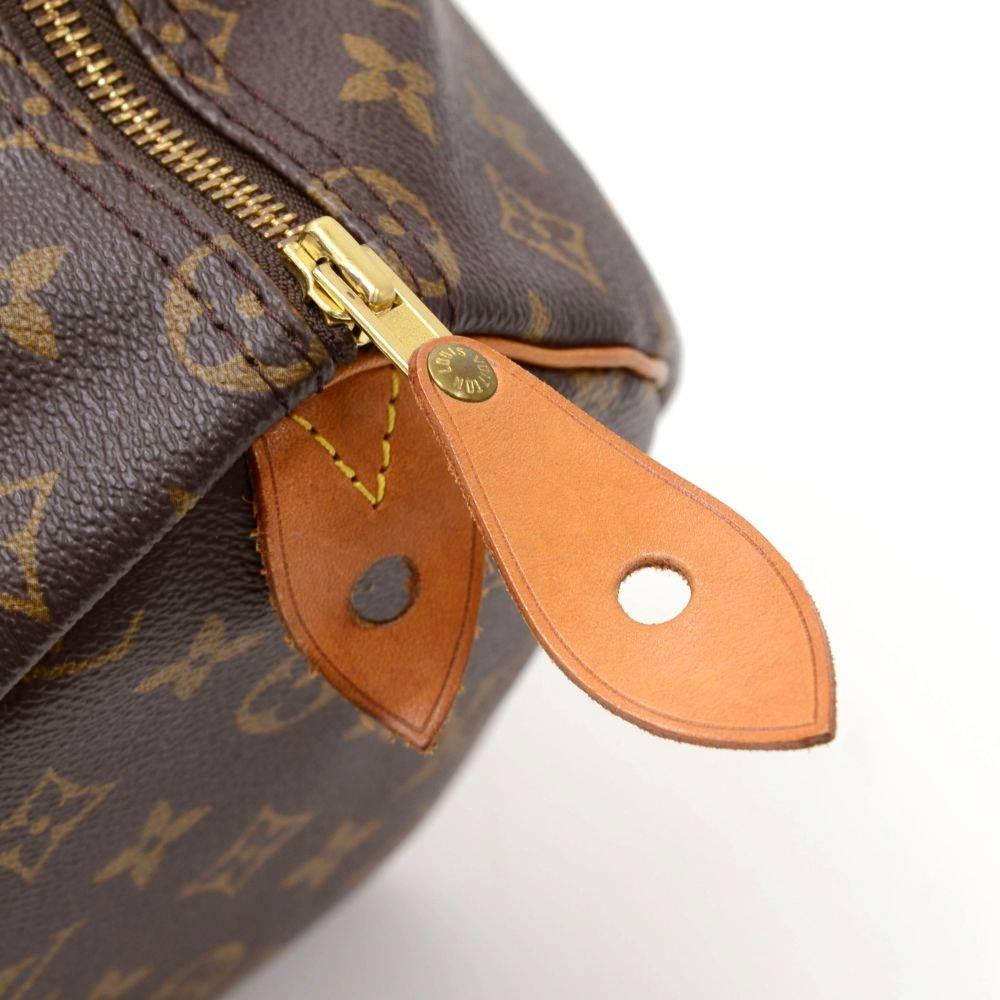 Women's Vintage Louis Vuitton Speedy 35 Monogram Canvas City Hand Bag