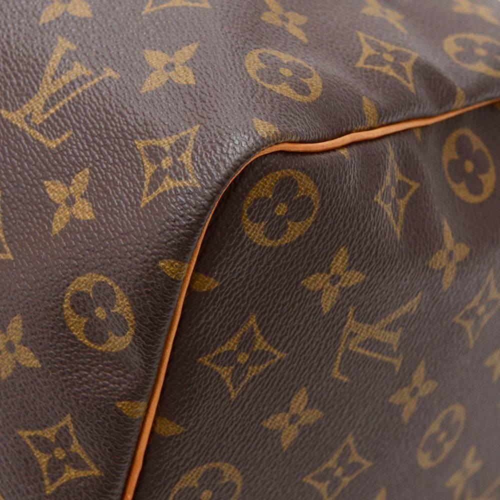 Vintage Louis Vuitton Speedy 35 Monogram Canvas City Hand Bag In Fair Condition In Fukuoka, Kyushu