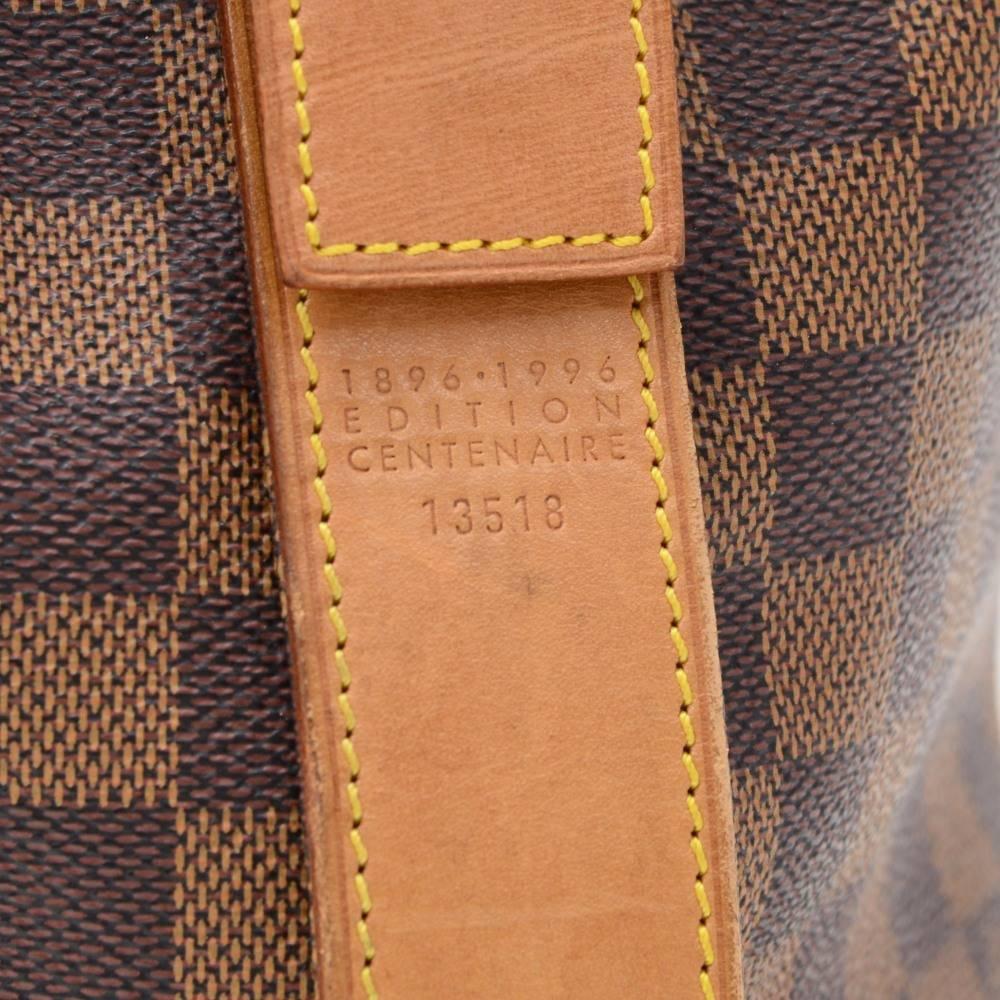 Louis Vuitton Chelsea Centenaire Ebene Damier Canvas Tote Hand Bag - Limited 2