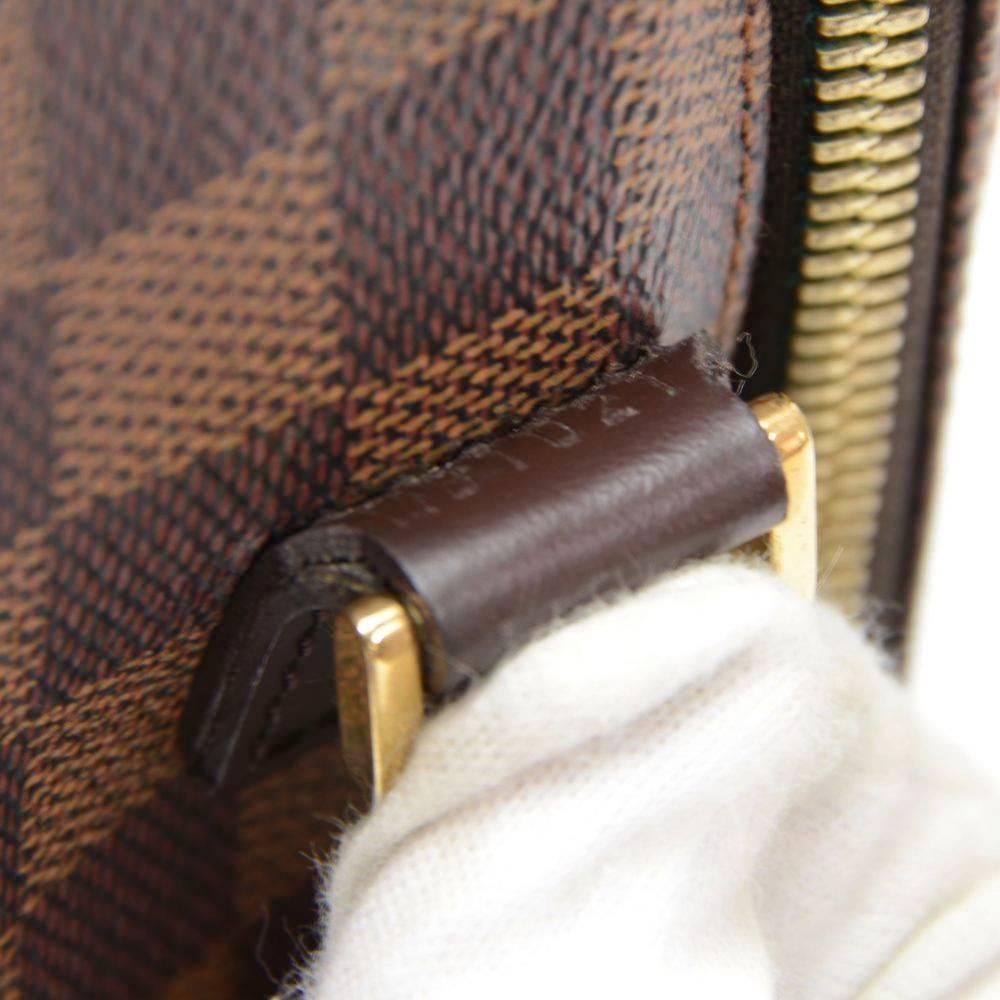 Louis Vuitton Porte Ordinateur Sabana Ebene Damier Briefcase Bag + Strap 4