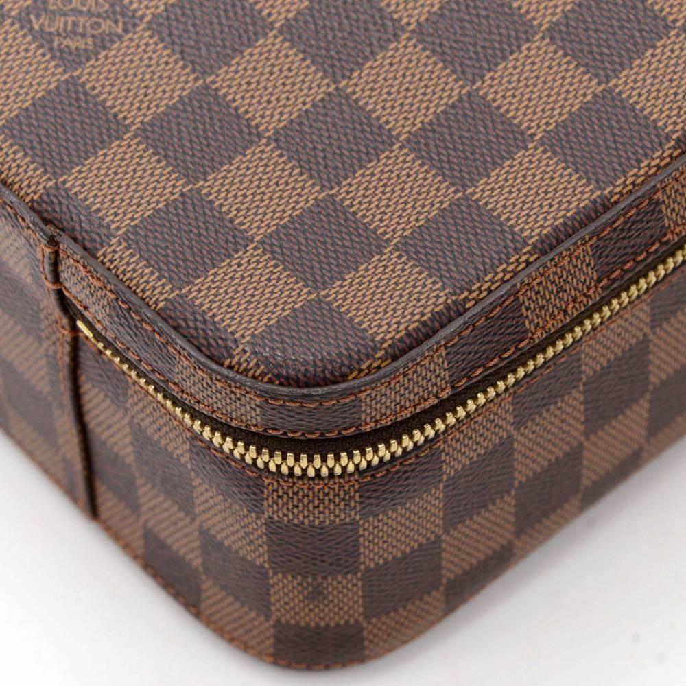 Louis Vuitton Porte Ordinateur Sabana Ebene Damier Briefcase Bag + Strap 2