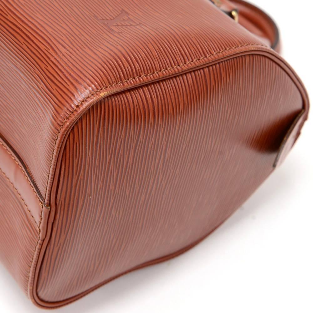 Vintage Louis Vuitton Speedy 25 Kenyan Fawn Brown Epi Leather City Hand Bag 2