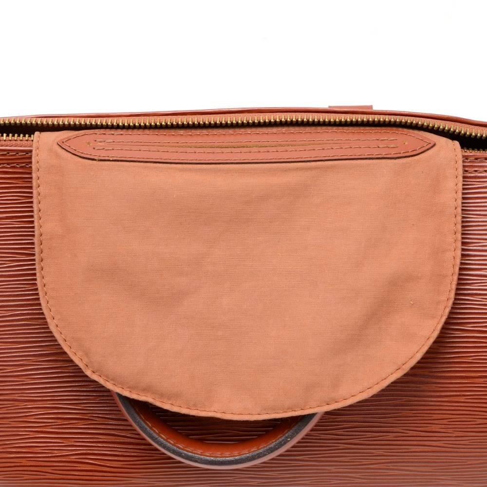 Vintage Louis Vuitton Speedy 25 Kenyan Fawn Brown Epi Leather City Hand Bag 3