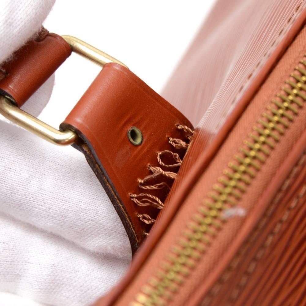 Vintage Louis Vuitton Speedy 25 Kenyan Fawn Brown Epi Leather City Hand Bag 6
