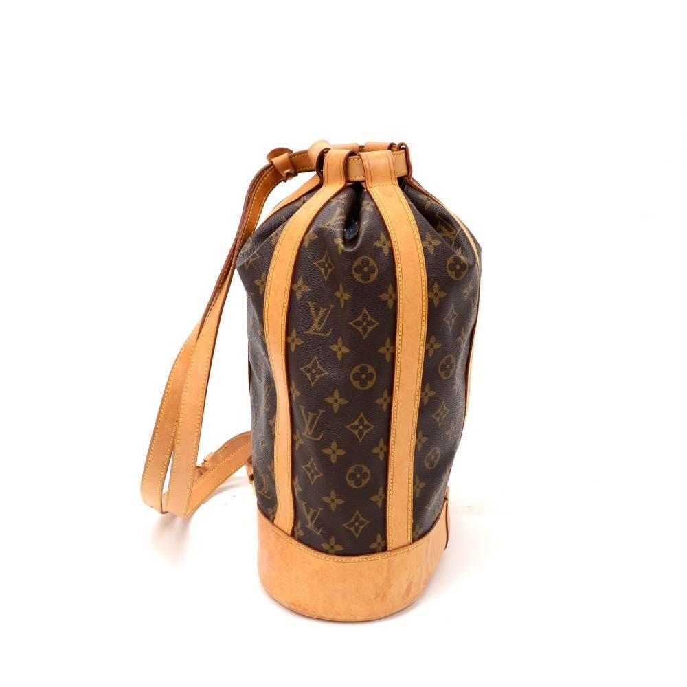 Louis Vuitton Randonnee Monogram Canvas Shoulder Bag In Good Condition In Fukuoka, Kyushu