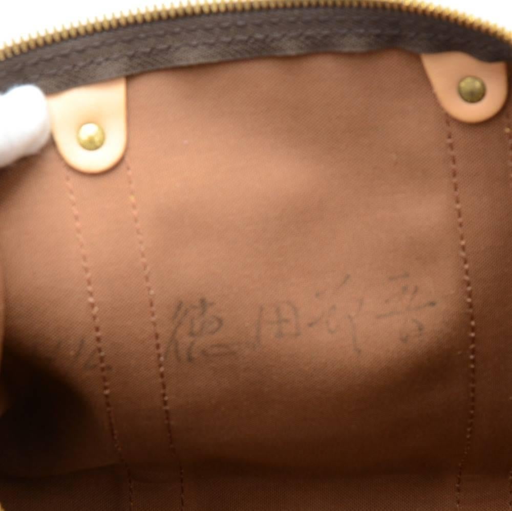 Louis Vuitton Keepall 45 Bandouliere Monogram Canvas Duffle Travel Bag + Strap 5