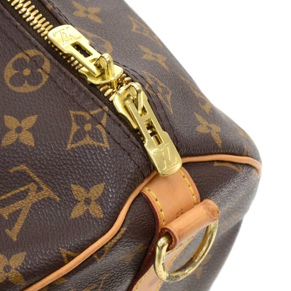 Women's or Men's Louis Vuitton Keepall 45 Bandouliere Monogram Canvas Duffle Travel Bag + Strap