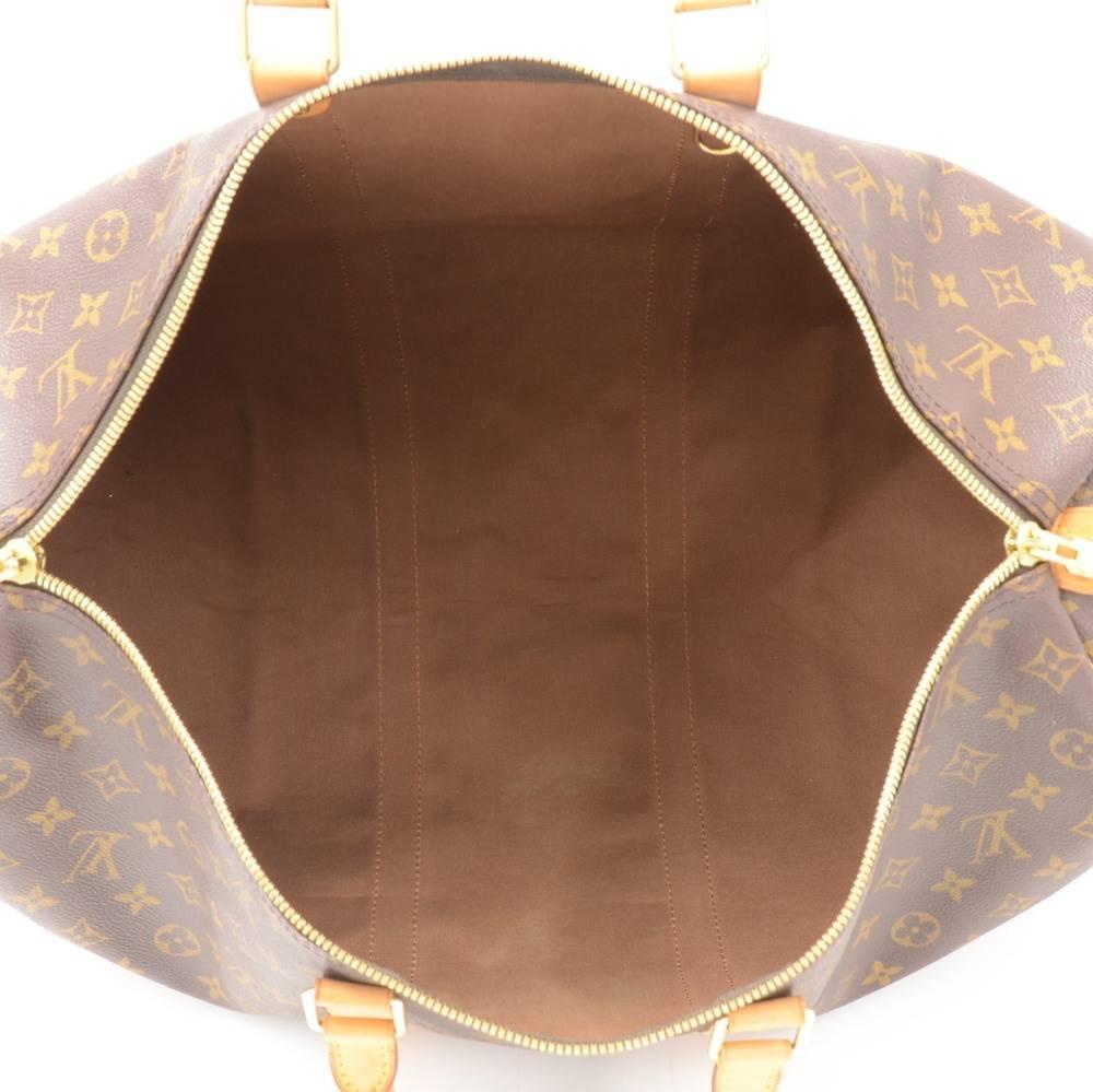 Louis Vuitton Keepall 50 Monogram Canvas Duffle Travel Bag 5