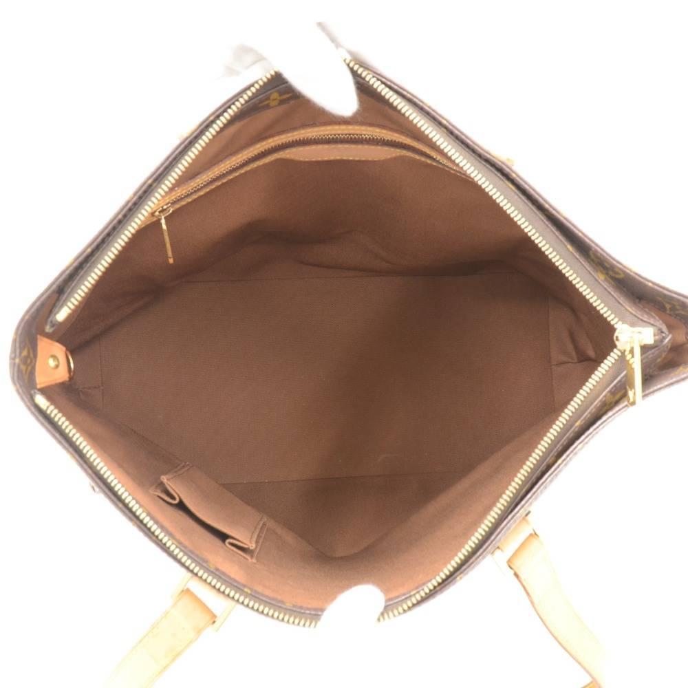 Louis Vuitton Cabas Mezzo Monogram Canvas Shoulder Tote Bag 5