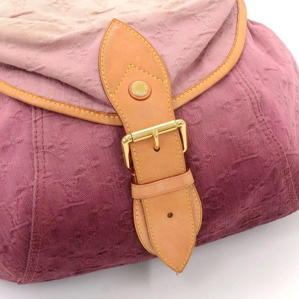 Louis Vuitton Sunshine Rose Monogram Denim 2 Way Bag - 2010 Spring-Summer 1