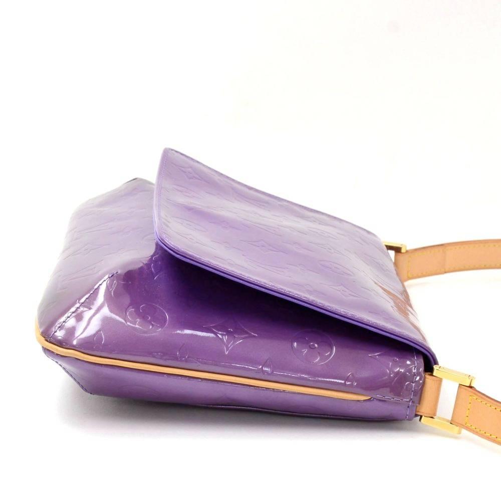purple lv purse