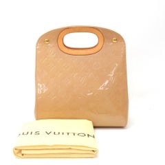 Louis Vuitton Maple Drive Noisette Vernis Leather Hand Bag