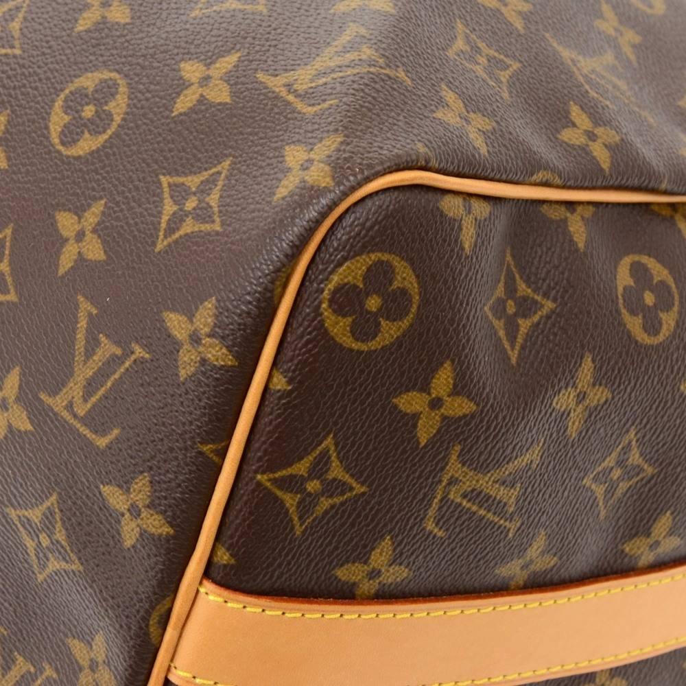 Louis Vuitton Keepall 45 Bandouliere Monogram Canvas Duffle Travel Bag + Strap 3