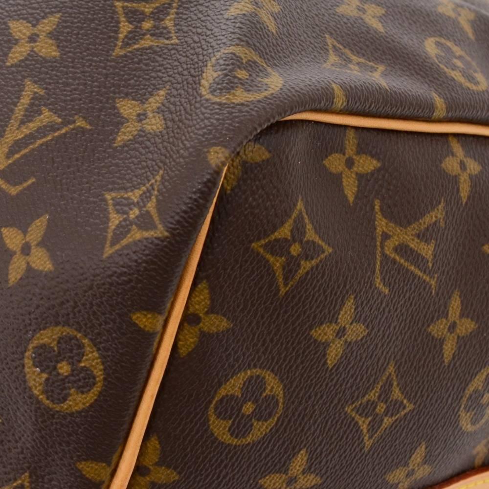 Louis Vuitton Keepall 50 Bandouliere Monogram Canvas Duffel Travel Bag + Strap 3