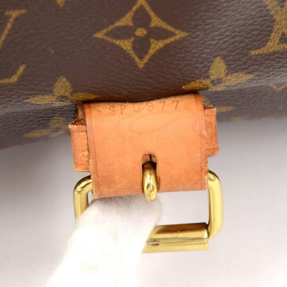 Louis Vuitton Sac Chasse Monogram Canvas Travel Bag + Strap 3