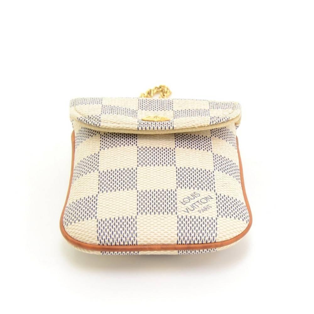 Louis Vuitton Etui Telephone MM Damier Azur Canvas Phone Case 1