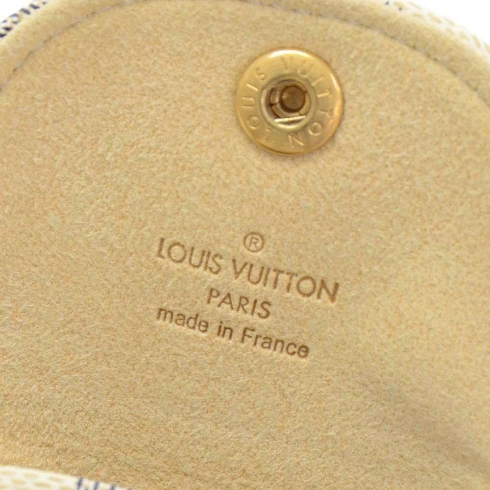 Louis Vuitton Etui Telephone MM Damier Azur Canvas Phone Case 2