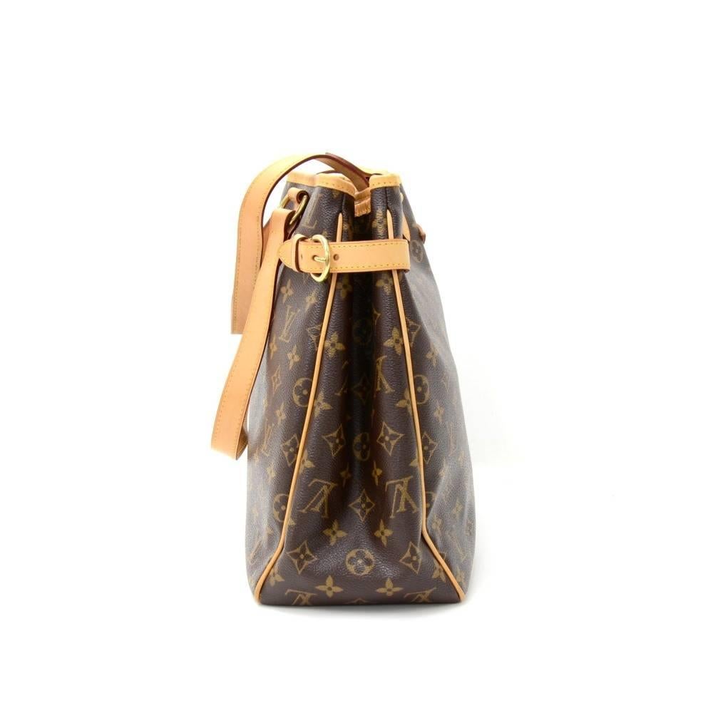 Black Louis Vuitton Batignolles Vertical Monogram Canvas Shoulder Hand Bag