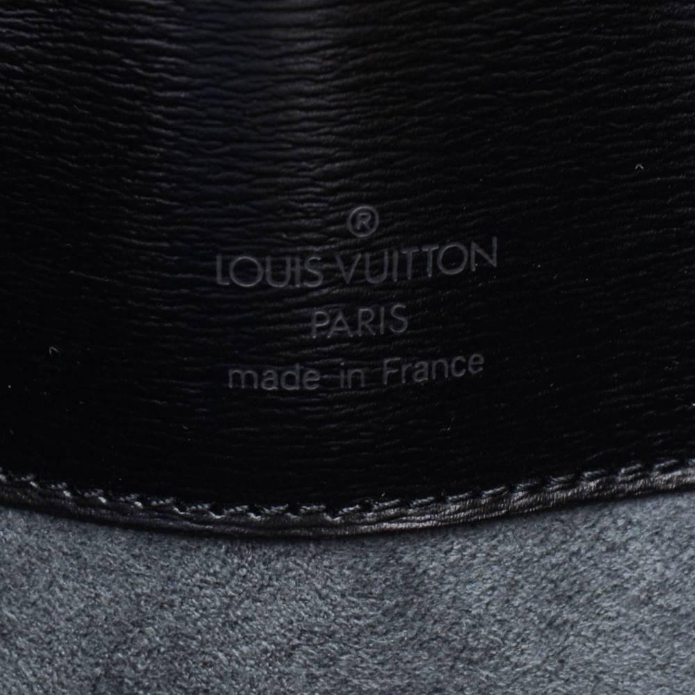 Louis Vuitton Byushi Black Epi Leather Shoulder Bag 4