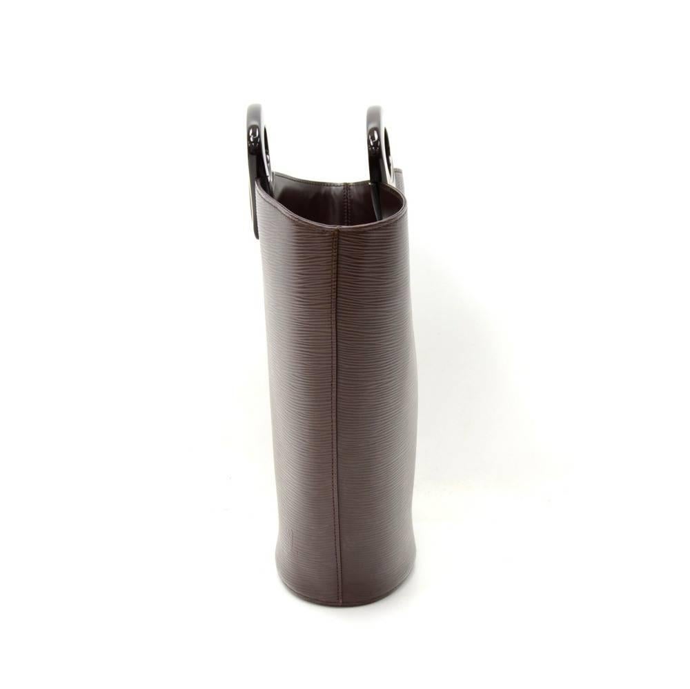 Black Louis Vuitton Noctambule Moca Epi Leather Hand Bag