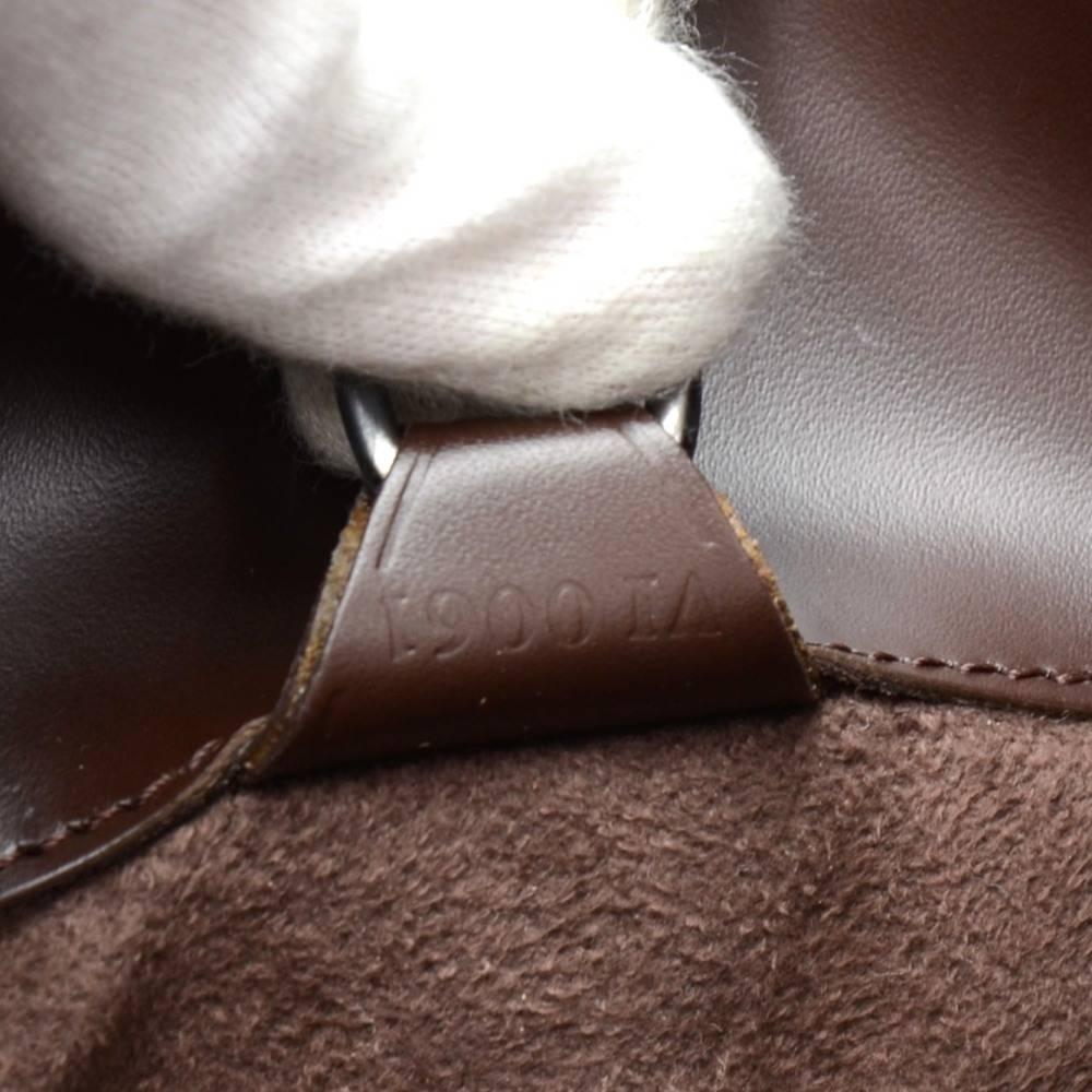 Louis Vuitton Noctambule Moca Epi Leather Hand Bag 4