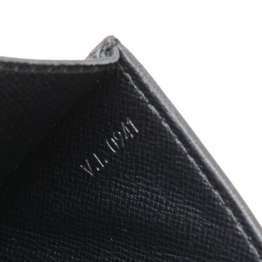Louis Vuitton Vintage Pochette Chaillot Black Epi Leather Clutch Bag 4