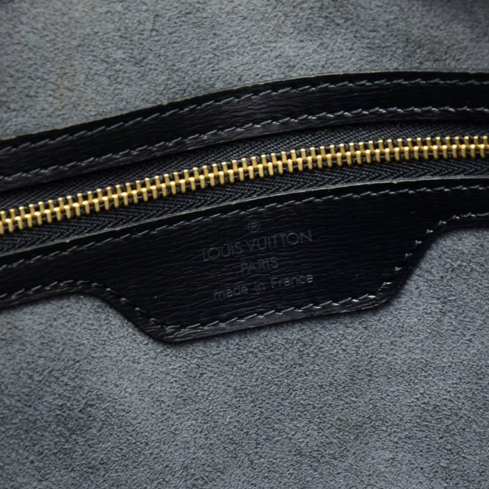 Vintage Louis Vuitton Saint Jacques GM Black Epi Leather Shoulder Bag 3