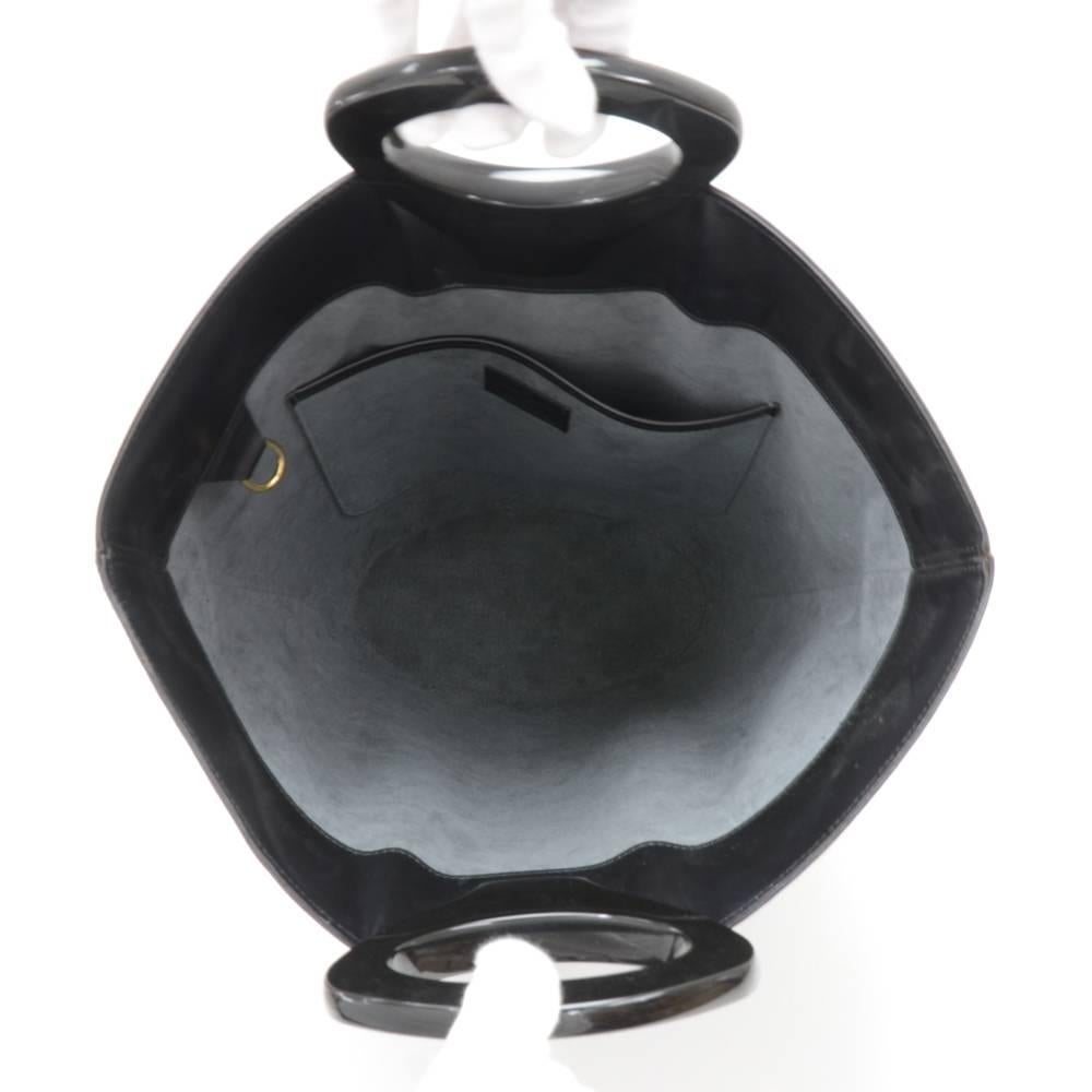 Louis Vuitton Noctambule Black Epi Leather Hand Bag 6