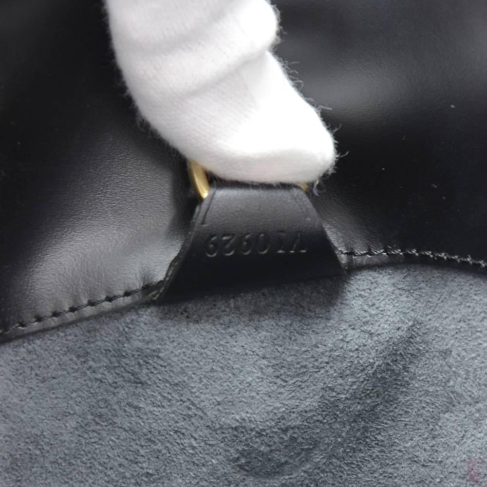 Louis Vuitton Noctambule Black Epi Leather Hand Bag 5