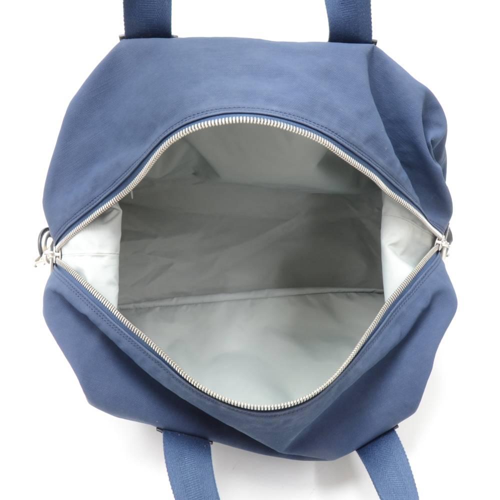 Louis Vuitton LV Cup Gennaker Blue Canvas Boston Travel Bag + Strap  2