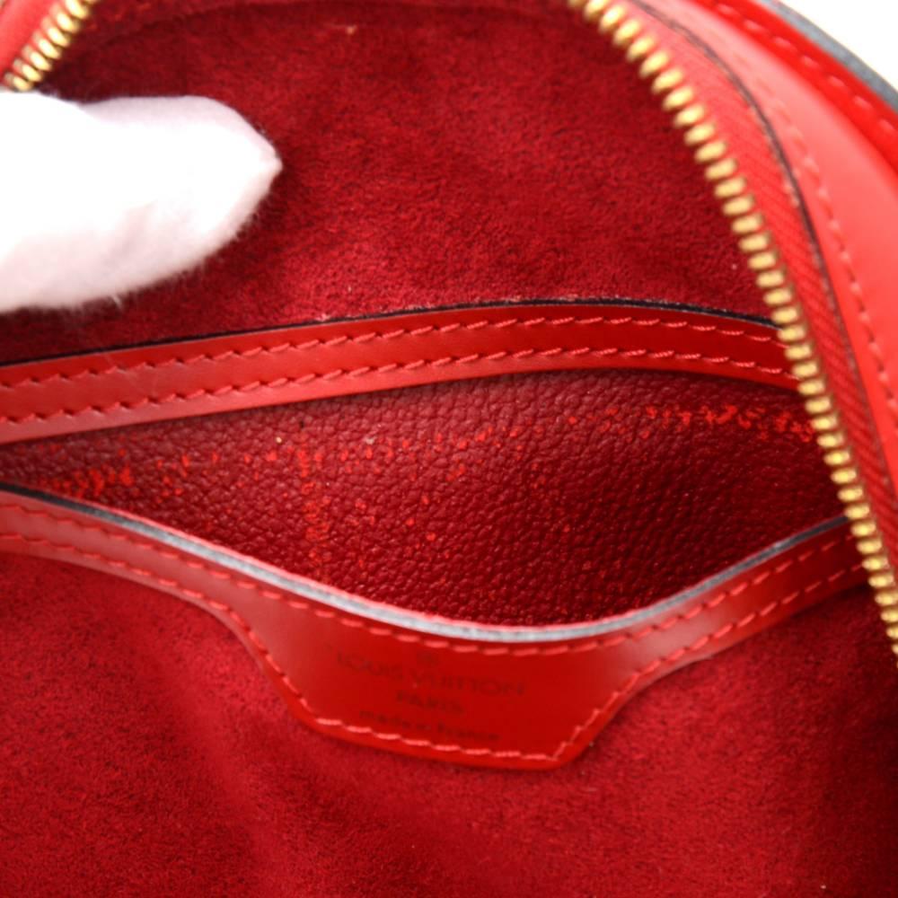 Louis Vuitton Mabillon Red Epi Leather Backpack Bag  3