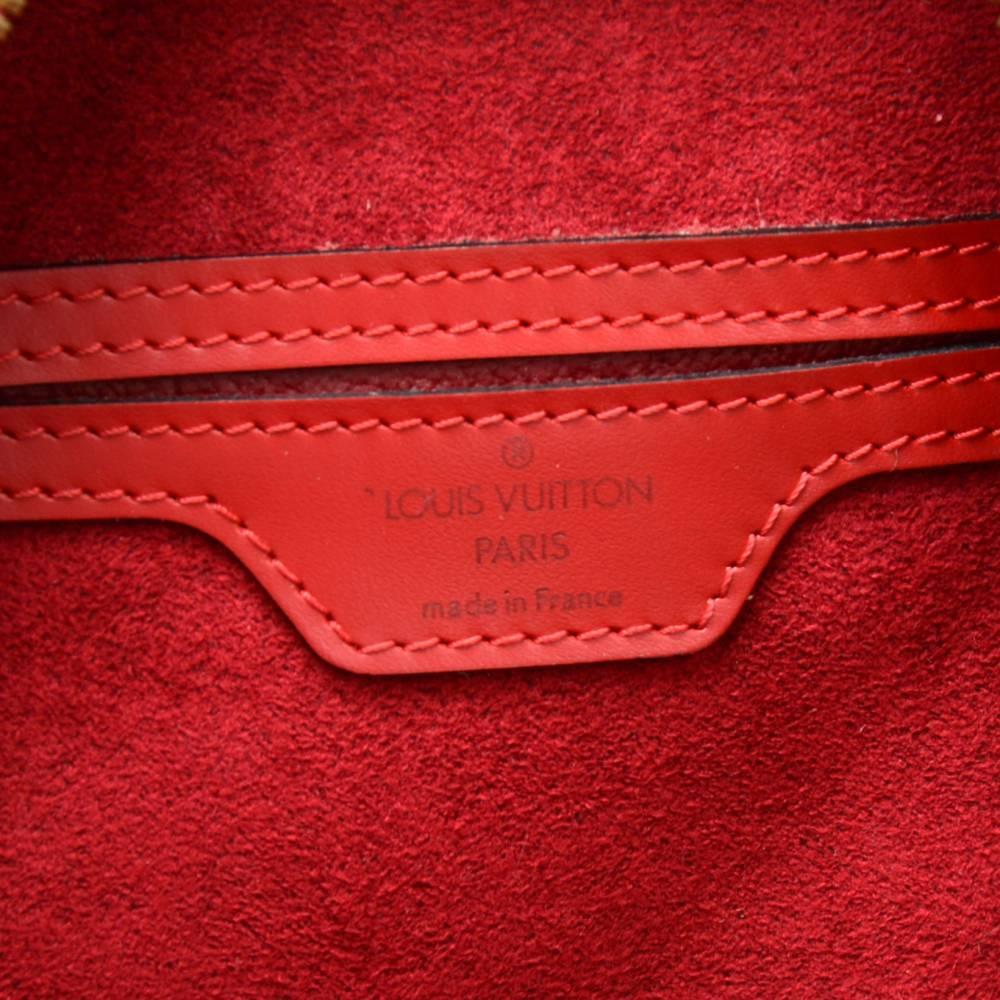 Louis Vuitton Mabillon Red Epi Leather Backpack Bag  2
