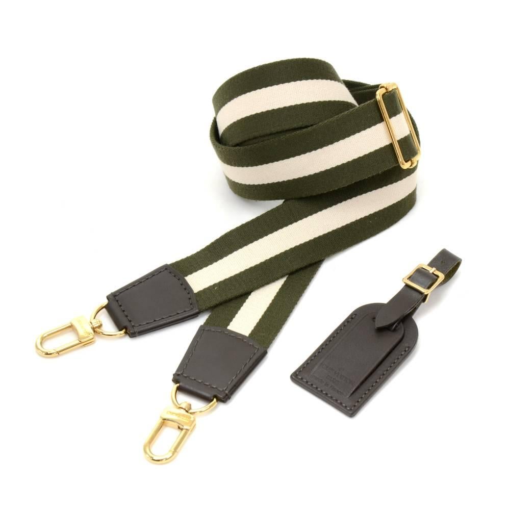 Louis Vuitton Sac 48h Mary Kate Green Khaki Monogram Mini Canvas Shoulder Bag 3