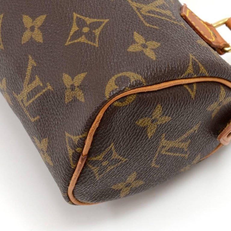 Vintage Louis Vuitton Mini Speedy Sac HL Monogram Canvas Hand Bag at