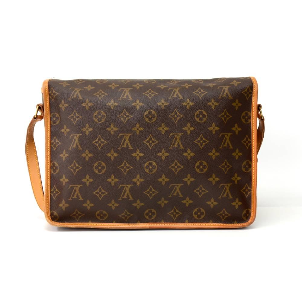 Vintage Louis Vuitton Monogram Canvas Medium Messenger Shoulder Bag at