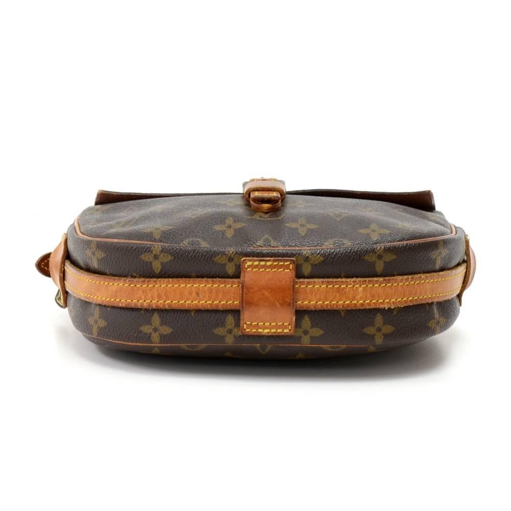 Brown Vintage Louis Vuitton Jeune Fille PM Monogram Canvas Shoulder Bag