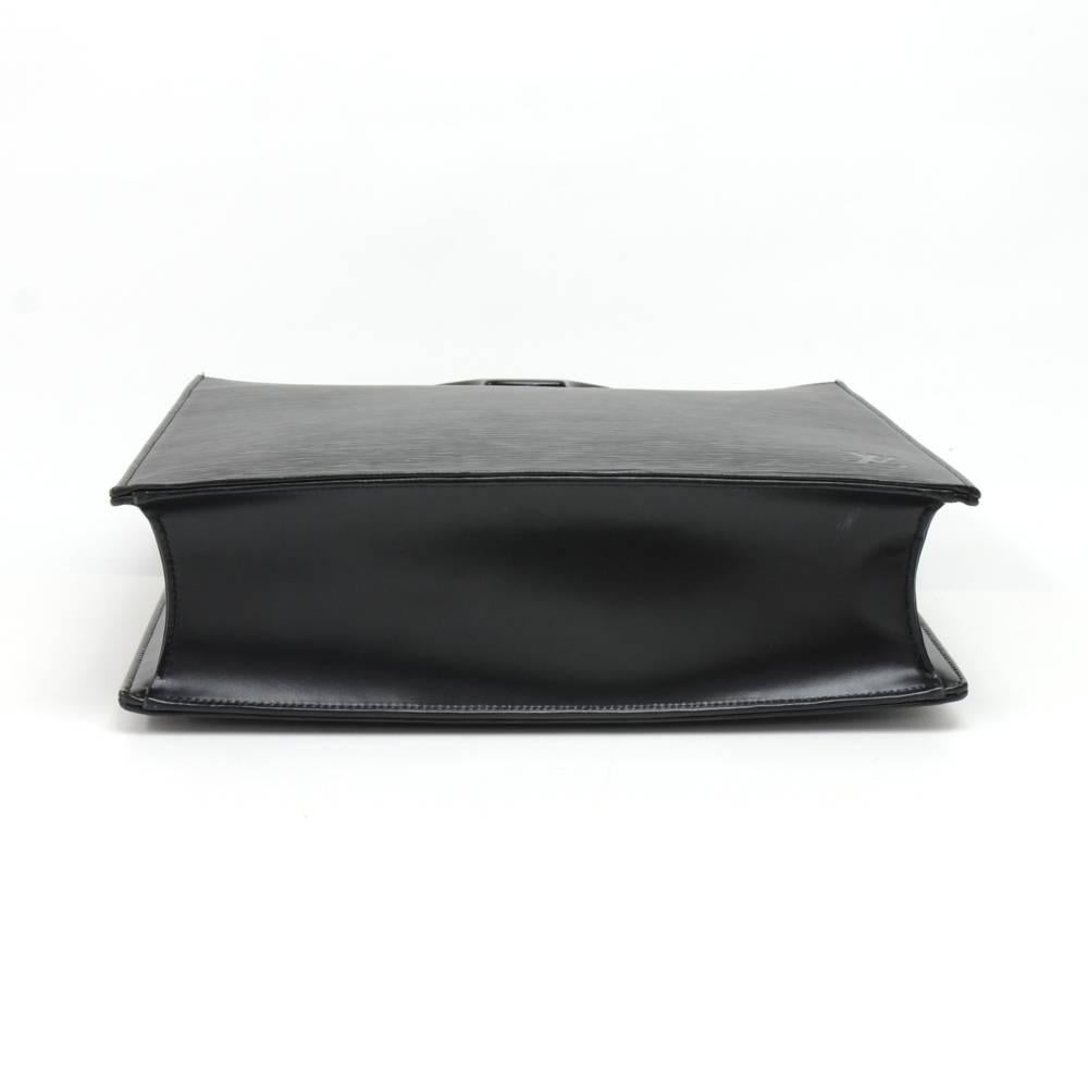 Louis Vuitton Ombre Black Epi Leather Tote Handbag  1