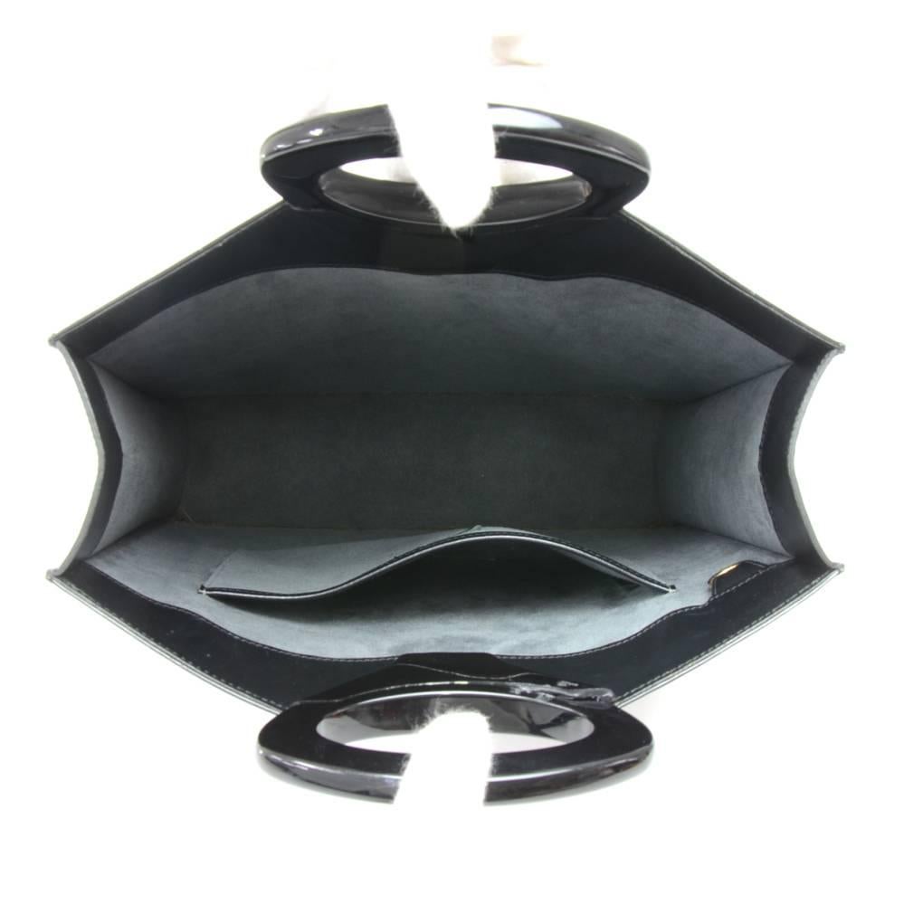 Louis Vuitton Ombre Black Epi Leather Tote Handbag  5