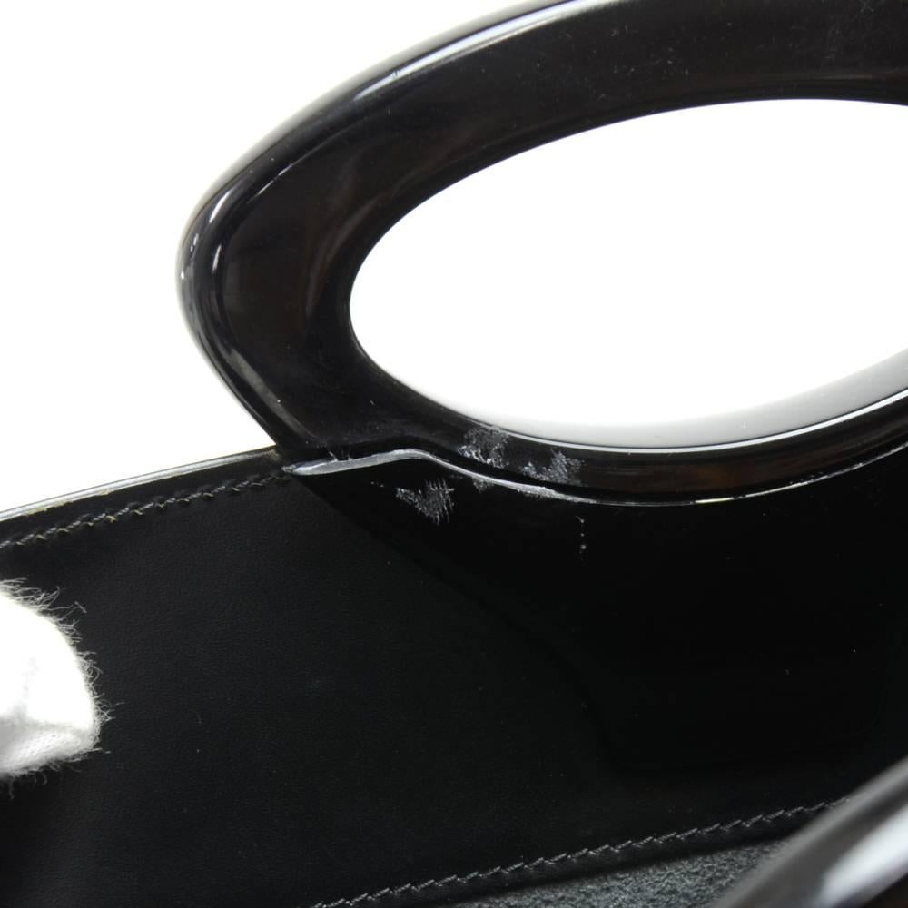 Louis Vuitton Ombre Black Epi Leather Tote Handbag  4